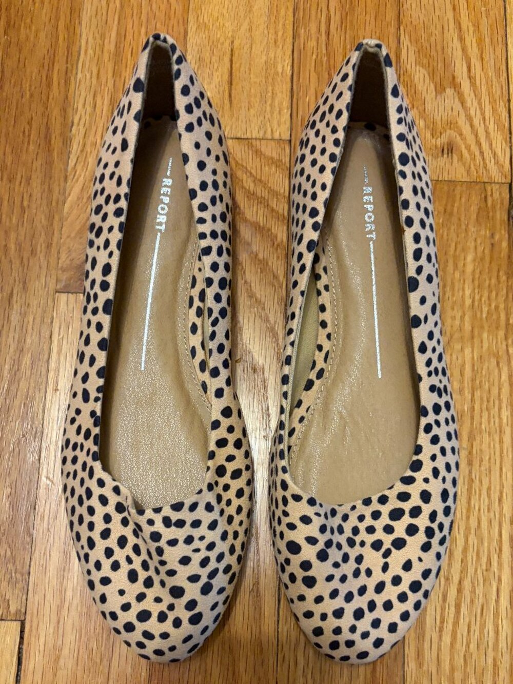 Report Patterned Flats, Size 8